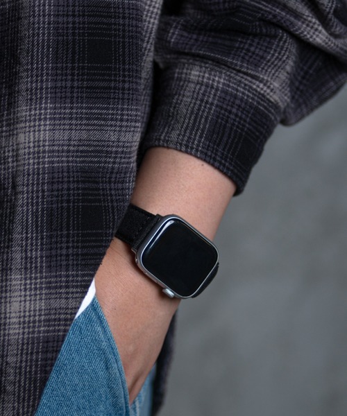 Timberland(ティンバーランド)の「「Timberland/ティンバーランド」Apple Watch Band/アップルウォッチ バンド サポ /2サイズ展開【38 mm / 40 mm / 41mm】【42 mm / 44 mm / 45mm】(デジタル腕時計・メンズ・カーキ/ブラック/カーキ系1/ベージュ・L/S)」の6枚目の写真