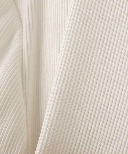 N.（N. Natural Beauty Basic）（エヌエヌナチュラルビューティーベーシック）の「【PS/低身長サイズ】ドロストコードドッキングワンピース（ワンピース・レディース・ブラック/オフホワイト・MEDIUM/PS）」の13枚目の写真