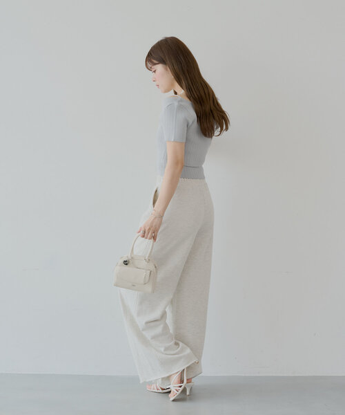 Chico（チコ）の「【5色展開】ショートカーディガン+レースキャミセット（カーディガン/ボレロ・レディース・ピンク/ホワイト/ブラック/ブルー/ホワイト系その他・FREE）」の16枚目の写真