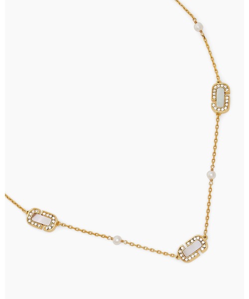 MARC JACOBS The J Marc Chain Link ネックレス Marc Jacobs The J Marc ネックレス | シルバートーン | FARFETCH JP