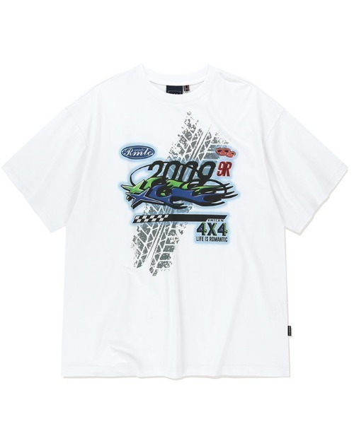 tシャツ A'GEM/9 × .kom 「ROMANTIC CROWN/ロマンティック クラウン」Skid Mark T-Shirt /スキッドマーク A'GEM/9 × .kom 『ROMANTIC CROWN/ロマンティック クラウン