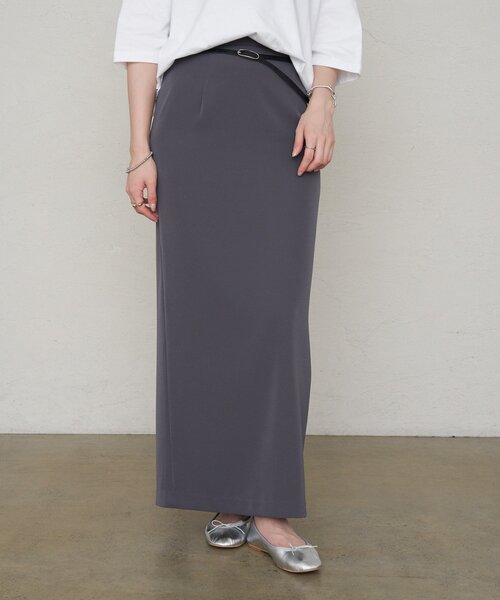 SHENERY（シーナリー）の「《＠tsuru00/＠komorin_コラボ》ストレッチタイトスカート（スカート・レディース・モカ/ブラック/チャコールグレー・40/36/38）」の3枚目の写真