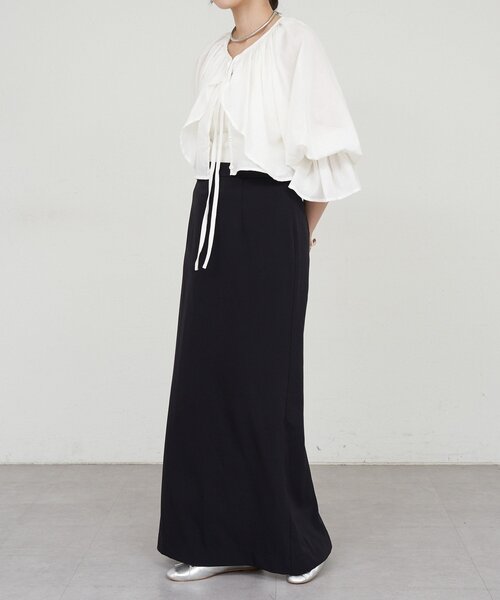 SHENERY（シーナリー）の「《＠tsuru00/＠komorin_コラボ》ストレッチタイトスカート（スカート・レディース・モカ/ブラック/チャコールグレー・40/36/38）」の15枚目の写真