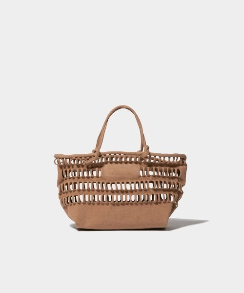 konbu knit shopping busket bag L（トートバッグ）｜beautiful