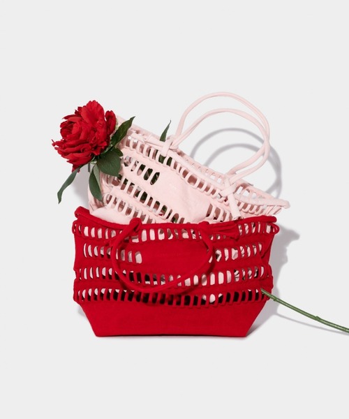 konbu knit shopping busket bag L（トートバッグ）｜beautiful