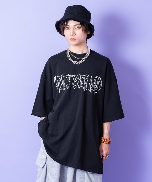 ゴシックロゴTシャツ a.p.o.v. -ankoROCK's select- ストリートゴシックロゴオーバー