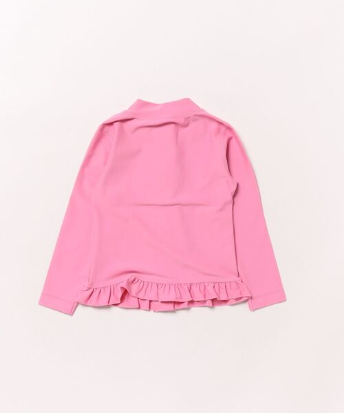 HAKKA BABY（ハッカベビー）の「[ベビー]リボンプリントラッシュガード（ラッシュガード・キッズ・オフホワイト/ピンク・SS）」の3枚目の写真