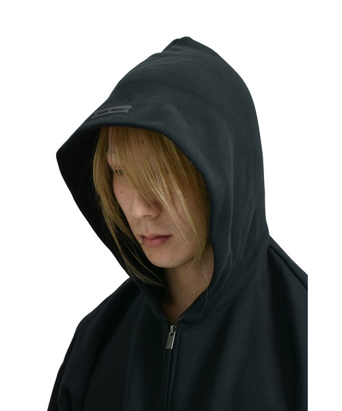 FOG ESSENTIALS CLASSIC FIT FLEECE ZIP UP BLACK パーカー 黒 Fear of God - Classic Fit Fleece Zip Up Hoodie in Jet Black