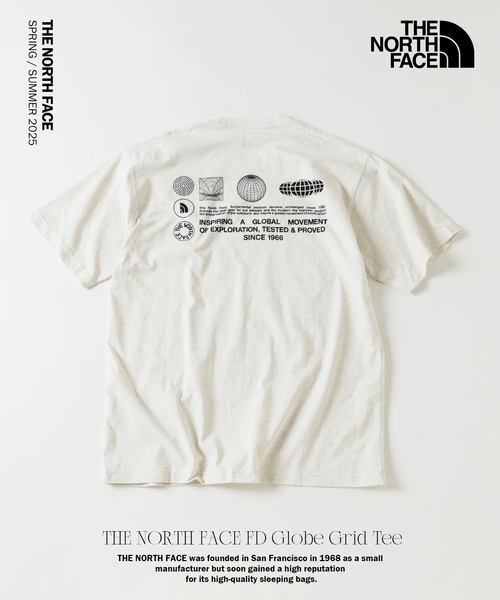 THE NORTH FACE(ザノースフェイス)の「THE NORTH FACE / ザ ノースフェイス フラッシュドライ グローブ グリッド T(Tシャツ/カットソー・メンズ・ブラック/ホワイト系その他/ブルー系その他・MEDIUM/LARGE/X-LARGE)」の2枚目の写真