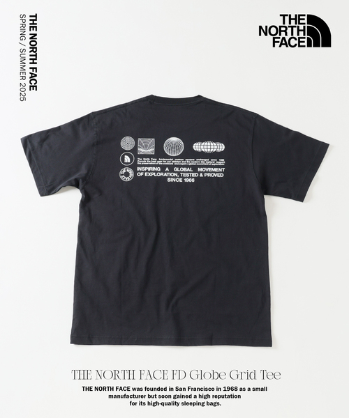 THE NORTH FACE(ザノースフェイス)の「THE NORTH FACE / ザ ノースフェイス フラッシュドライ グローブ グリッド T(Tシャツ/カットソー・メンズ・ブラック/ホワイト系その他/ブルー系その他・MEDIUM/LARGE/X-LARGE)」の3枚目の写真