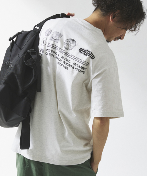 THE NORTH FACE(ザノースフェイス)の「THE NORTH FACE / ザ ノースフェイス フラッシュドライ グローブ グリッド T(Tシャツ/カットソー・メンズ・ブラック/ホワイト系その他/ブルー系その他・MEDIUM/LARGE/X-LARGE)」の19枚目の写真