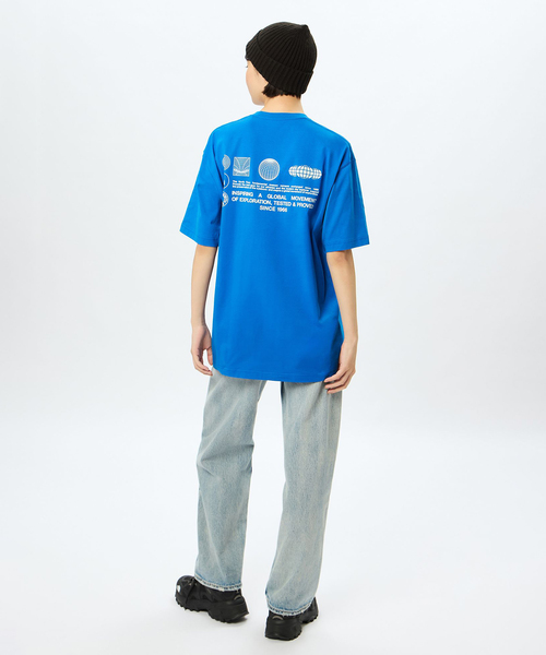 THE NORTH FACE(ザノースフェイス)の「THE NORTH FACE / ザ ノースフェイス フラッシュドライ グローブ グリッド T(Tシャツ/カットソー・メンズ・ブラック/ホワイト系その他/ブルー系その他・MEDIUM/LARGE/X-LARGE)」の9枚目の写真