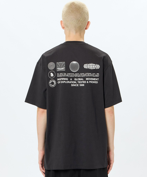 THE NORTH FACE(ザノースフェイス)の「THE NORTH FACE / ザ ノースフェイス フラッシュドライ グローブ グリッド T(Tシャツ/カットソー・メンズ・ブラック/ホワイト系その他/ブルー系その他・MEDIUM/LARGE/X-LARGE)」の12枚目の写真