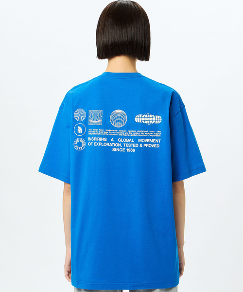 THE NORTH FACE(ザノースフェイス)の「THE NORTH FACE / ザ ノースフェイス フラッシュドライ グローブ グリッド T(Tシャツ/カットソー・メンズ・ブラック/ホワイト系その他/ブルー系その他・MEDIUM/LARGE/X-LARGE)」の14枚目の写真