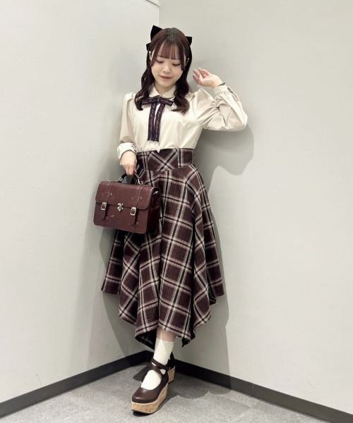 クロスストラップ厚底パンプス/fint フィント（パンプス）｜an another