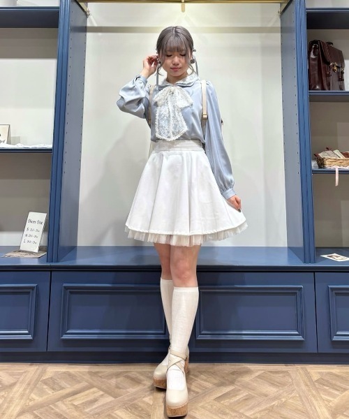 ★新品★フィント クロスストラップ厚底パンプス an another angelus（アンアナザーアンジェラス） パンプス クロス