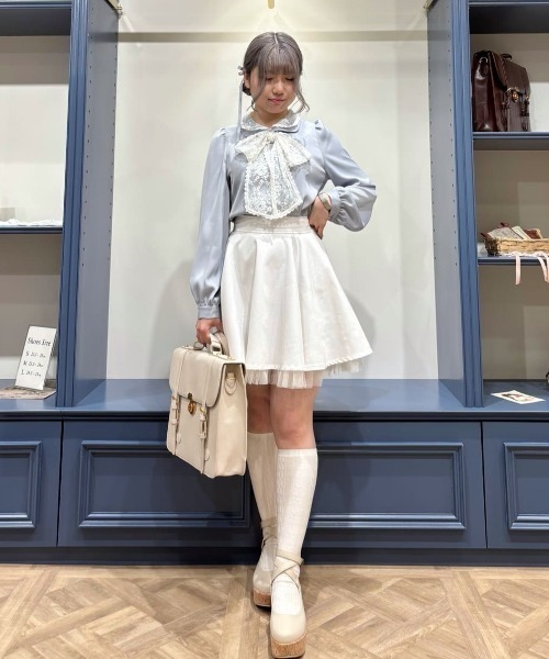 クロスストラップ厚底パンプス/fint フィント（パンプス）｜an another