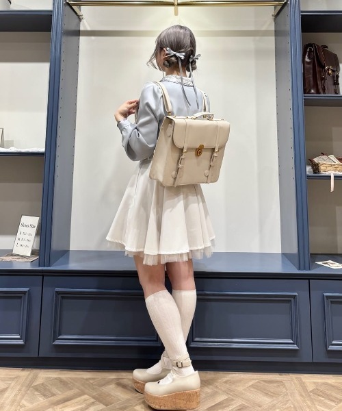 クロスストラップ厚底パンプス/fint フィント（パンプス）｜an another