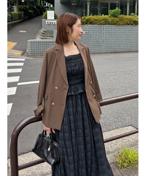 アメスリプリーツドッキングワンピース（ワンピース）｜SNIDEL