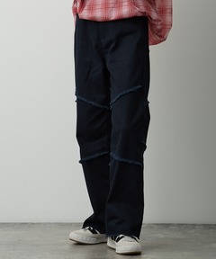 COGTHEBIGSMOKE/コグザビッグスモーク カーゴパンツ COGTHEBIGSMOKE/コグザビッグスモーク】HENDRIX TROUSERS/サテン