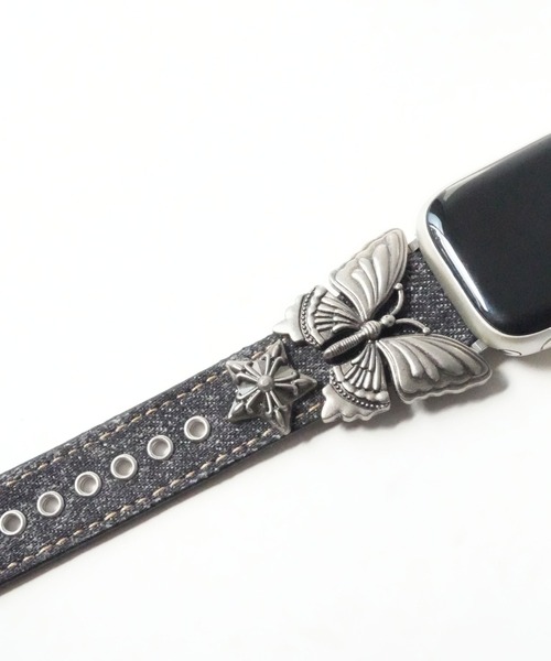 Port(ポート)の「【 Port / ポート 】 AppleWatch バタフライ デザイン / アップルウォッチバンド #_(デジタル腕時計・レディース・サックスブルー/ブラック/ライトブルー/ブルー・40mm/44mm)」の10枚目の写真