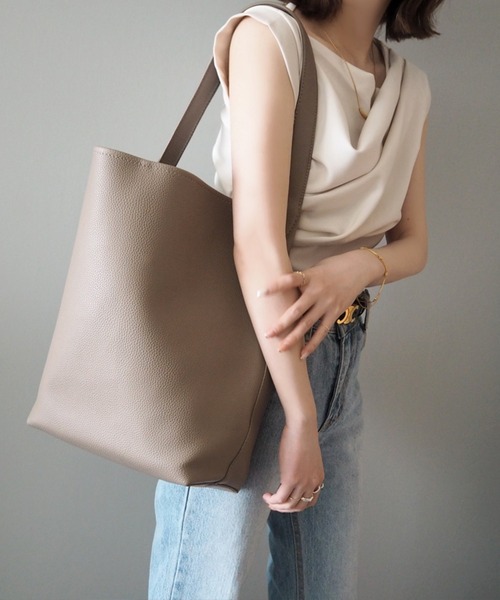 JURGEN LEHL アシンメトリックVネック長袖トップス 新品未使用♡ asymmetry shoulder drape tops /アシンメトリーショルダー