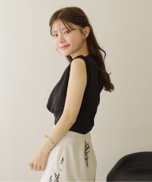 JURGEN LEHL アシンメトリックVネック長袖トップス 新品未使用♡ AVIREX｜LONG SLEEVE T-SHIRT TOPGUN / 長袖 Tシャツ トップガン