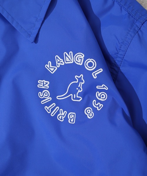 KANGOL（カンゴール）の「KANGOL ナイロン コーチジャケット（ナイロンジャケット・メンズ・バーガンディー/ネイビー系1/ブラック/ブルー/レッド系・XL/L/M）」の11枚目の写真