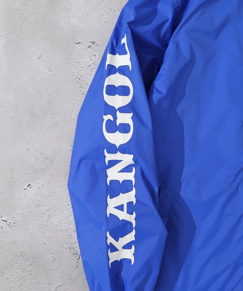 KANGOL（カンゴール）の「KANGOL ナイロン コーチジャケット（ナイロンジャケット・メンズ・バーガンディー/ネイビー系1/ブラック/ブルー/レッド系・XL/L/M）」の13枚目の写真