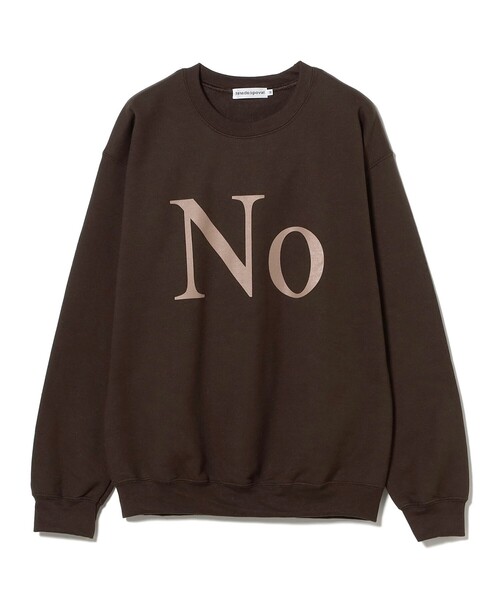 Cabaret Poval / No Crewneck（スウェット）｜cabaret poval