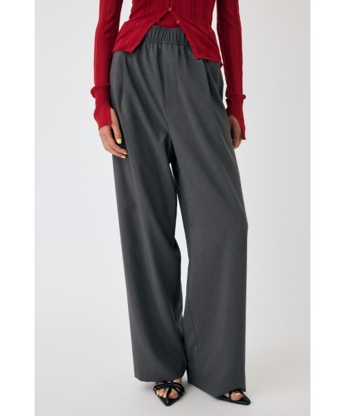 MOUSSY（マウジー）の「RELAX トラウザー（スラックス・レディース・ブラック系その他/杢グレー/ブラウン・1/2）」の21枚目の写真