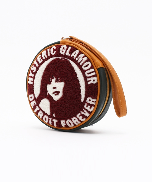 HYSTERIC GLAMOUR（ヒステリックグラマー）の「CIRCLE GIRL CHENILLE ポ-チ（ポーチ・レディース・マルチ・FREE）」の2枚目の写真