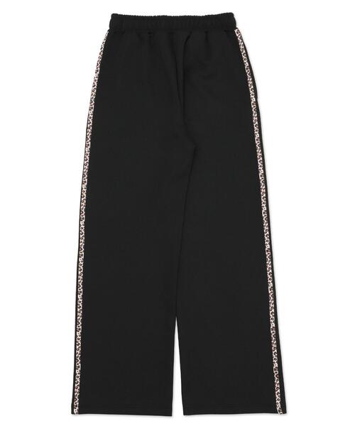 WEGO（ウィゴー）の「WEGO/スクールライントラックパンツ（スウェットパンツ・レディース・ネイビー/ブラック/ベージュ/ピンク/ワイン・FREE）」の11枚目の写真