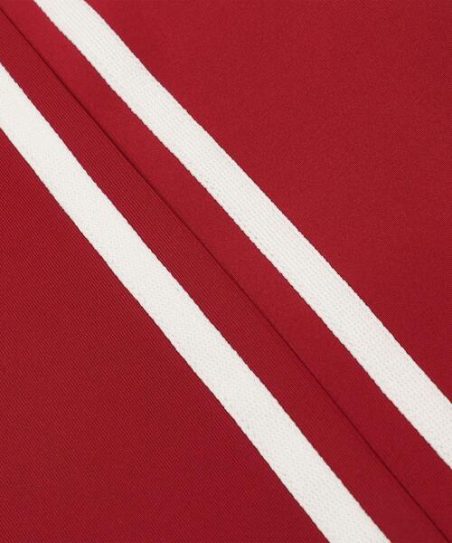 WEGO（ウィゴー）の「WEGO/スクールライントラックパンツ（スウェットパンツ・レディース・ネイビー/ブラック/ベージュ/ピンク/ワイン・FREE）」の9枚目の写真