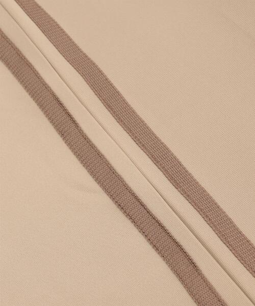 WEGO（ウィゴー）の「WEGO/スクールライントラックパンツ（スウェットパンツ・レディース・ネイビー/ブラック/ベージュ/ピンク/ワイン・FREE）」の6枚目の写真