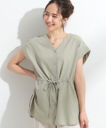 SHOO・LA・RUE | 【S-LL】シルエットが変えられる サファリシャツ(シャツ/ブラウス)