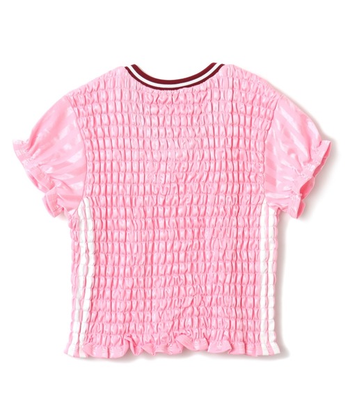 atmos pink（アトモスピンク）の「atmos pink Shirring Mini Game Shirt / アトモス ピンク シャーリング ミニ ゲーム シャツ（Tシャツ/カットソー・レディース・ネイビー/ピンク/ブラック・FREE）」の19枚目の写真