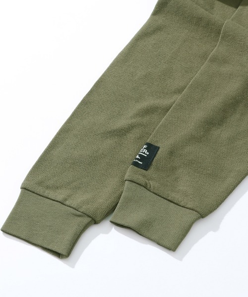 KRIFF MAYER Kid's Collection（クリフメイヤーキッズコレクション）の「【綿100％】Wフェイスパーカー（パーカー・キッズ・カーキ/グレー/イエロー/チャコール・130/120/170/160/150/140）」の14枚目の写真