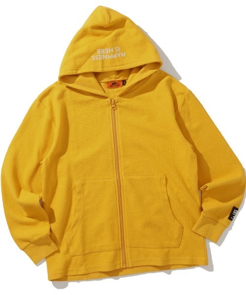 KRIFF MAYER Kid's Collection（クリフメイヤーキッズコレクション）の「【綿100％】Wフェイスパーカー（パーカー・キッズ・カーキ/グレー/イエロー/チャコール・130/120/170/160/150/140）」の21枚目の写真