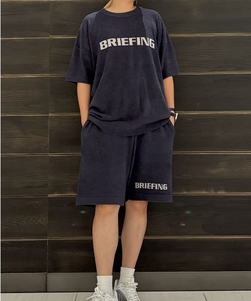 BRIEFING(ブリーフィング)の「【BRIEFING GOLF/ブリーフィングゴルフ】 LW COOL KNIT SHORT PANTS(その他パンツ・メンズ・チャコール/インディゴブルー/ブラック・L/M)」の4枚目の写真