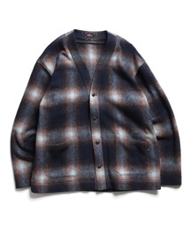 Shaggy Ombre Cardigan