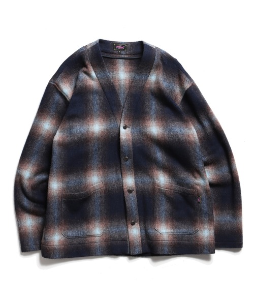 ROTAR（ローター）の「Shaggy Ombre Cardigan（カーディガン/ボレロ・メンズ・グリーン/ブラック/ブルー・X-LARGE/LARGE/MEDIUM）」の3枚目の写真