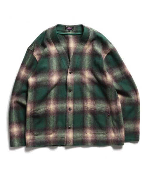 ROTAR（ローター）の「Shaggy Ombre Cardigan（カーディガン/ボレロ・メンズ・グリーン/ブラック/ブルー・X-LARGE/LARGE/MEDIUM）」の9枚目の写真