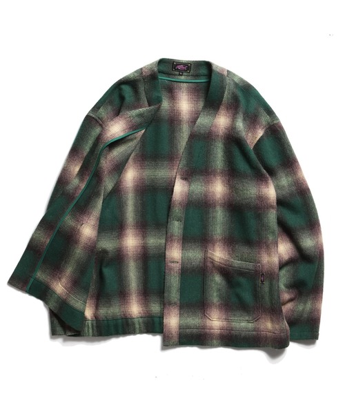 ROTAR（ローター）の「Shaggy Ombre Cardigan（カーディガン/ボレロ・メンズ・グリーン/ブラック/ブルー・X-LARGE/LARGE/MEDIUM）」の10枚目の写真