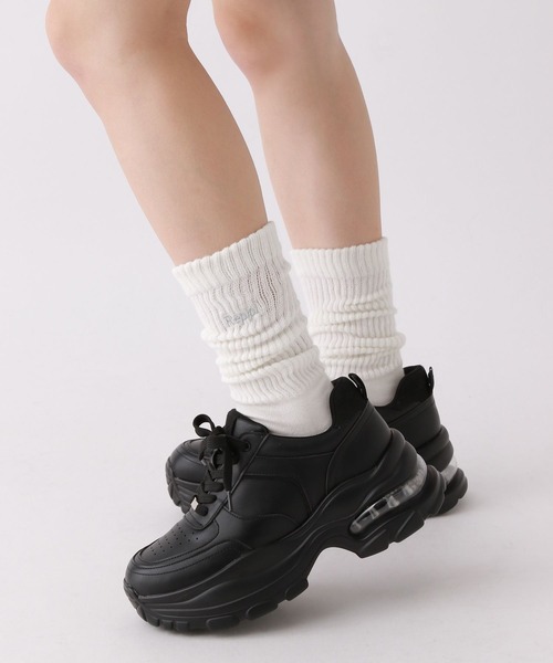 repipi armario(レピピ アルマリオ)の「クリアソールダッドスニーカー(スニーカー・キッズ・ブラック/グレー/ホワイト・LARGE/MEDIUM/SMALL)」の2枚目の写真