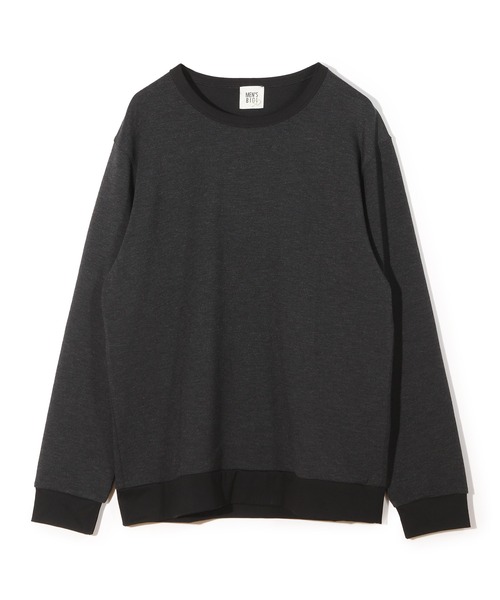 MEN'S BIGI(メンズビギ)の「ライトダンボールスウェットロングTシャツ(Tシャツ/カットソー・メンズ・ブラウン/チャコールグレー・02/01/03)」の8枚目の写真