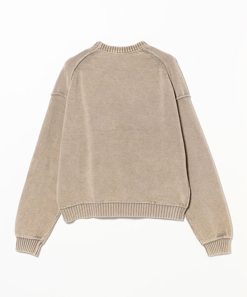 BEAMS(ビームス)の「7ゲージ フェード クルーネック ニット(ニット/セーター・メンズ・オリーブ/ベージュ系その他・S/M/L/XL)」の10枚目の写真