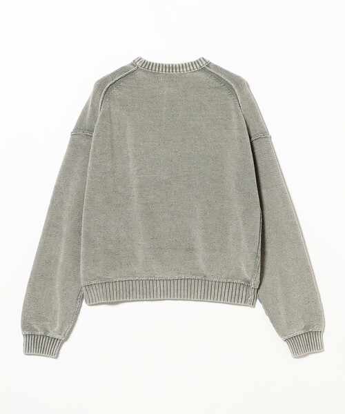 BEAMS(ビームス)の「7ゲージ フェード クルーネック ニット(ニット/セーター・メンズ・オリーブ/ベージュ系その他・S/M/L/XL)」の9枚目の写真