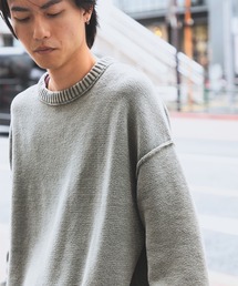 BEAMS | 7ゲージ フェード クルーネック ニット(ニット/セーター)