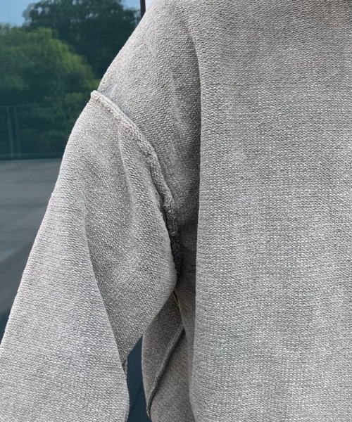 BEAMS(ビームス)の「7ゲージ フェード クルーネック ニット(ニット/セーター・メンズ・オリーブ/ベージュ系その他・S/M/L/XL)」の17枚目の写真